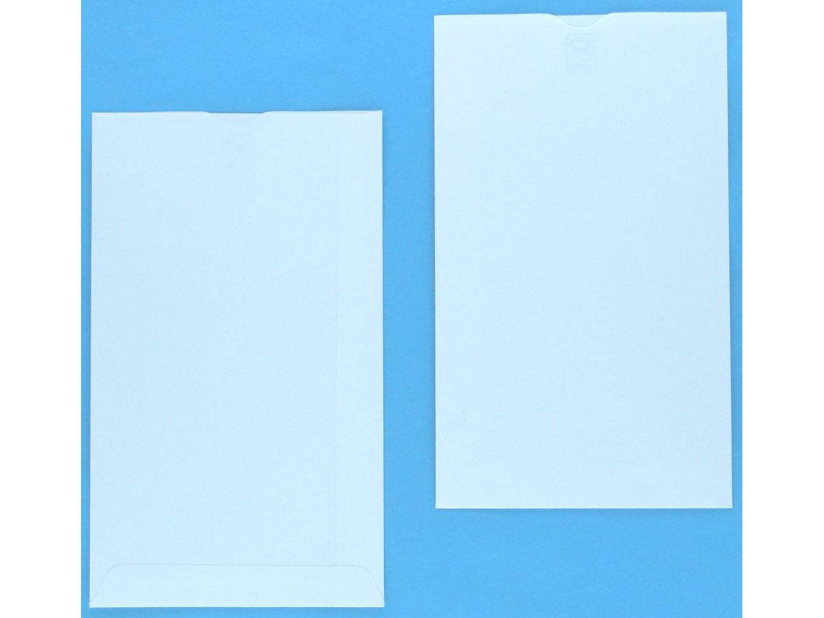 GOESSLER Poche petite 90x150mm 2763 blanc, 80g 1000 pcs. (7640126613055)