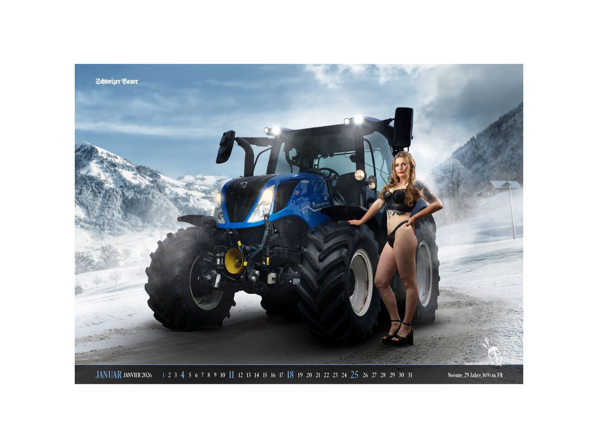 CALENDARIA Bildkalender 2026 9783036205588 Bauernkalender Girls 40x56cm (9783036205588)