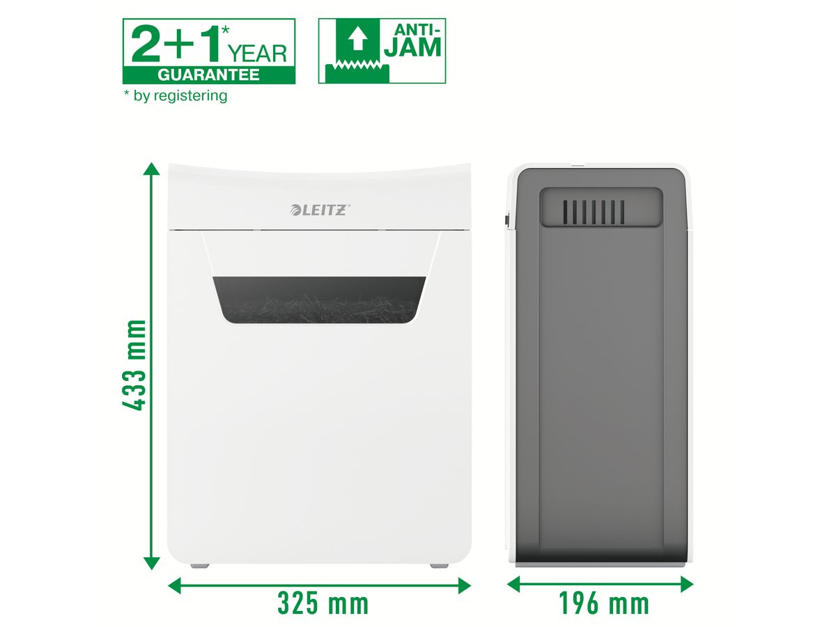 LEITZ Distruggi docum. IQ Protect 8094-20-00 4M, P-5, 14lt (4002432127191)