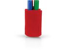 MAGNETOPLAN Porte stylo magnetoTray S 1227606 rouge, feutre recyclé (4013695062983)