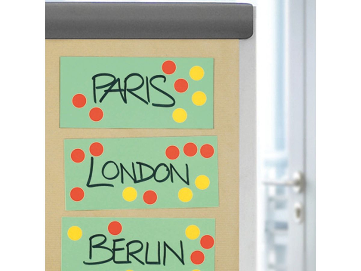 HERMA Markierungspunkte 13mm 1851 farbig ass. 240 Stück (4008705018517)