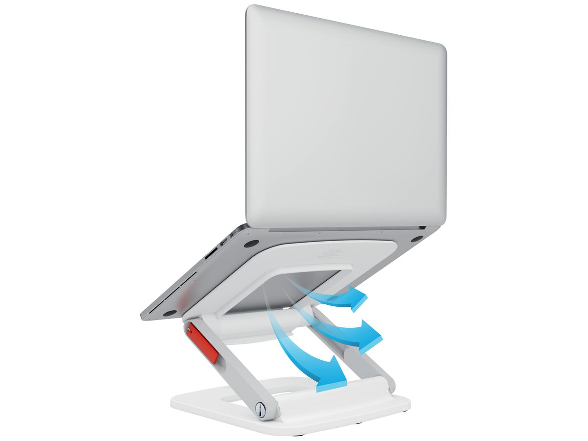 LEITZ Supp. ordinateur Ergo 13-15pou 6424-00-01 blanc Multi-angles (4002432132607)