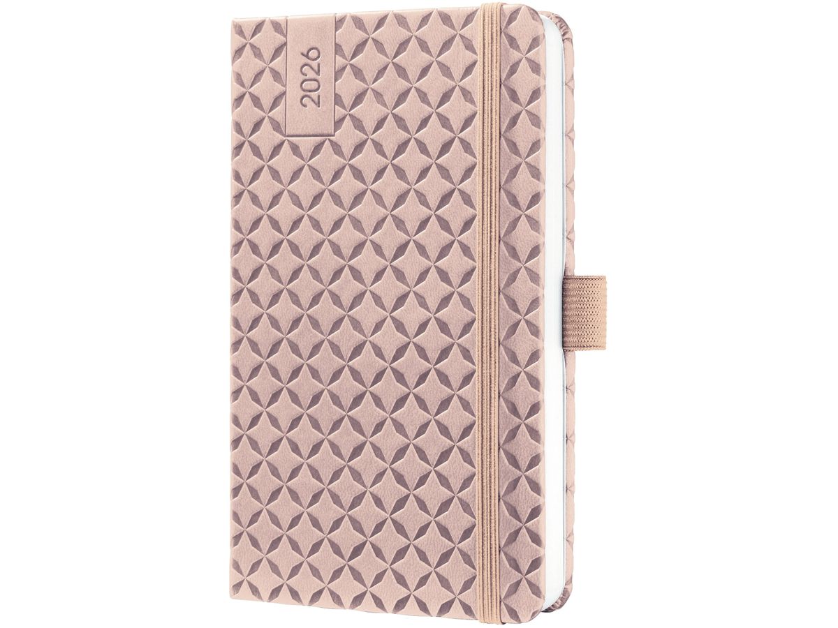 JOLIE Agenda Flair 2026 J6130 1S/2P pearl rose ML A6 (4004360776045)