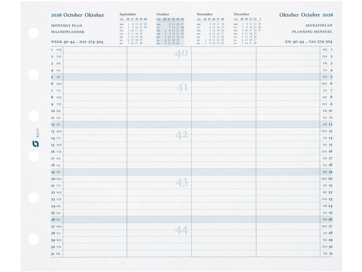 SUCCES Agenda Junior plan.mens. 2026 842219000026U 2ans 8x12.5cm (8717481250023)