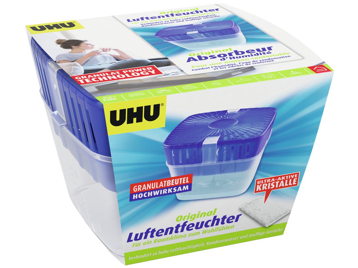 UHU Deumidificatori Original 52155 con Granulato 450g (4026700521559)