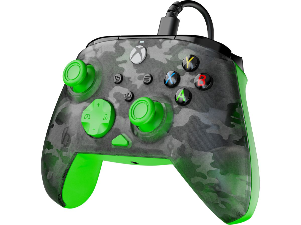 TURTLE BEACH Rematch Core Wired Ctrl. TBC-2001-55 XB, Ghost Camo Black,Green (0840454400045)