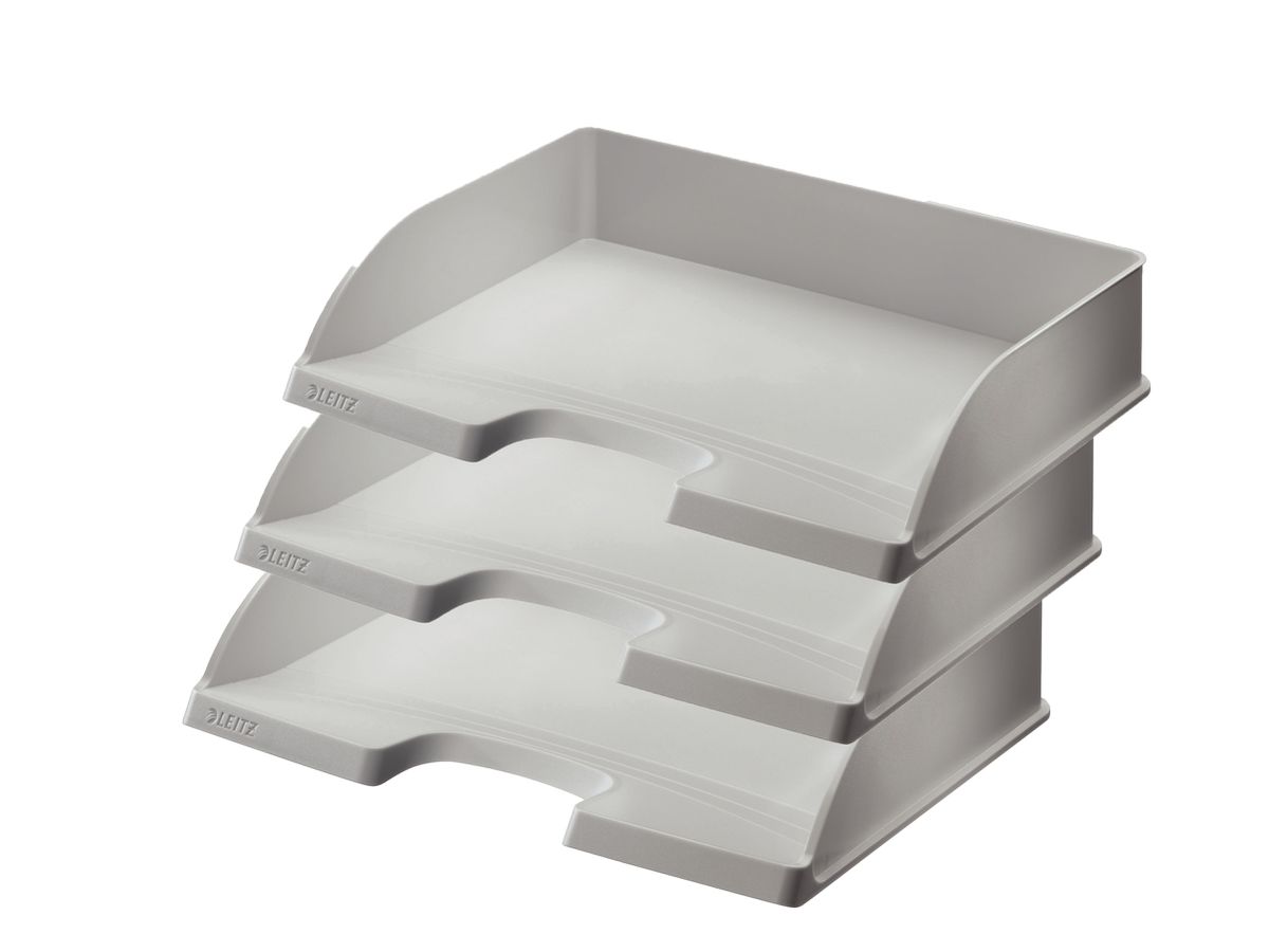 LEITZ Corb. courrier Plus oblong 52180085 gris (4002432389070)