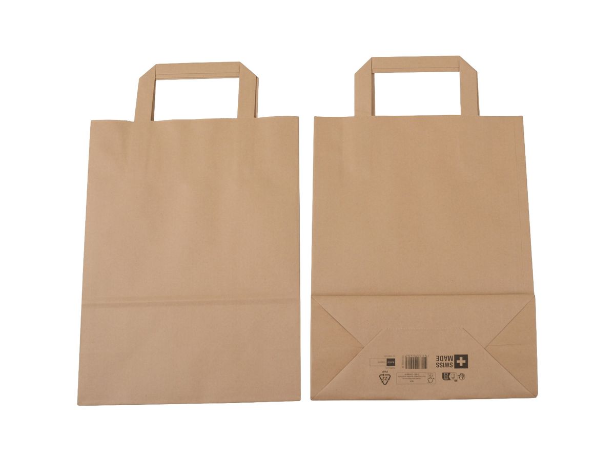 ELCO Borsa da transport 22x10x29cm 7010102.25 con manico, marrone 50 pezzi (7611722024385)