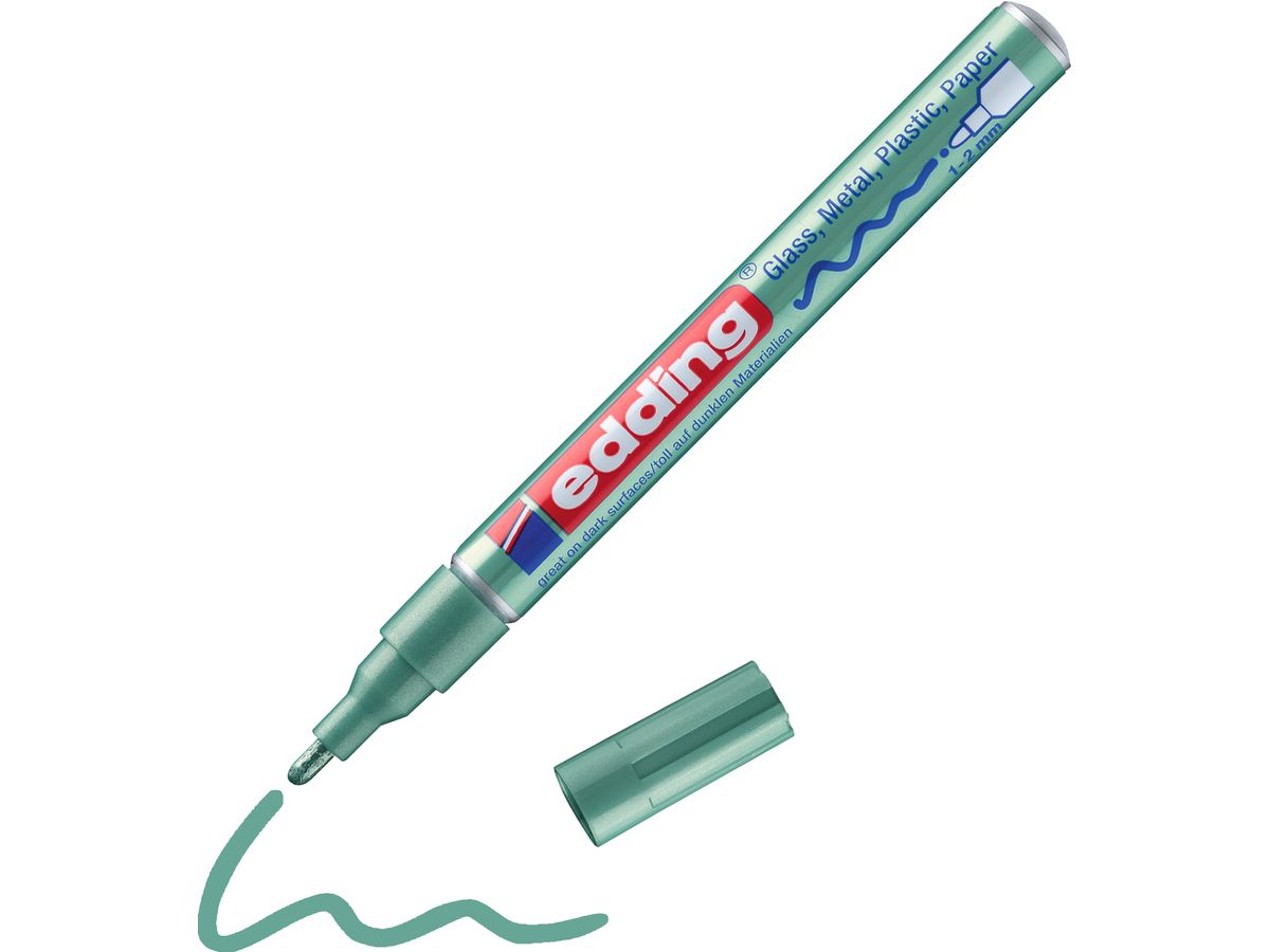EDDING Paintmarker 751 CREA 1-2mm 751-74 CREA vert (4004764953790)