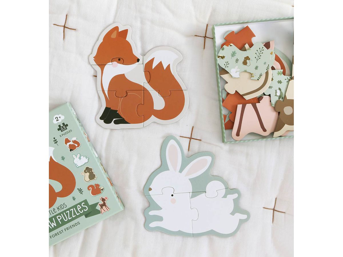 ALLC Puzzle PGPUFF05 Forest friends 5 pezzi (8719715002248)