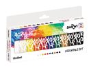 DARWI Peinture acrylique 20ml DF5150010K01C Kit 10 pièces (5411711463841)