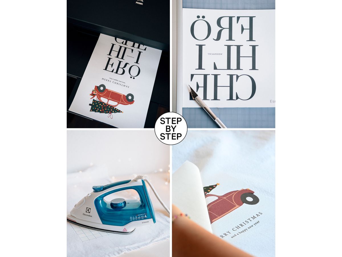 I AM CREATIVE Film à repasser A4 4010.54 textiles clairs 5 feuilles (7611983222704)