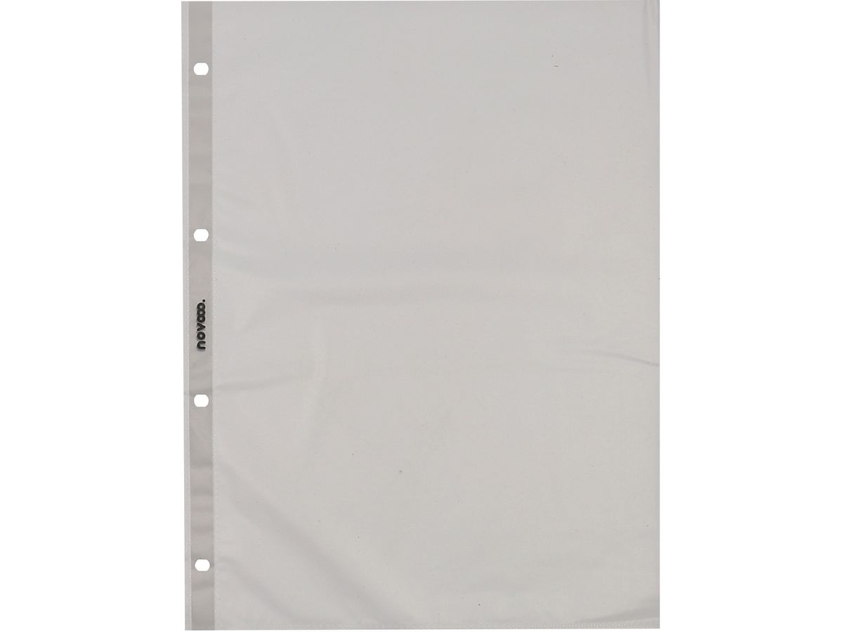 NOVOOO Dossiers PP 60my A4 070-5449-019 trasparente, grana 10 pezzi (9010729094243)