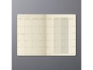 CONCEPTUM Monatskalender 2026 C2684 1M/2S schwarz 21x13.5cm (4004360771767)