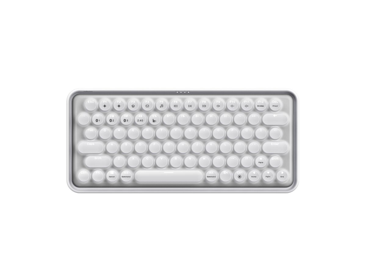 RAPOO Ralemo Pre 5 mech. Keyboard 11567 wireless, White-Silver (6940056115850)