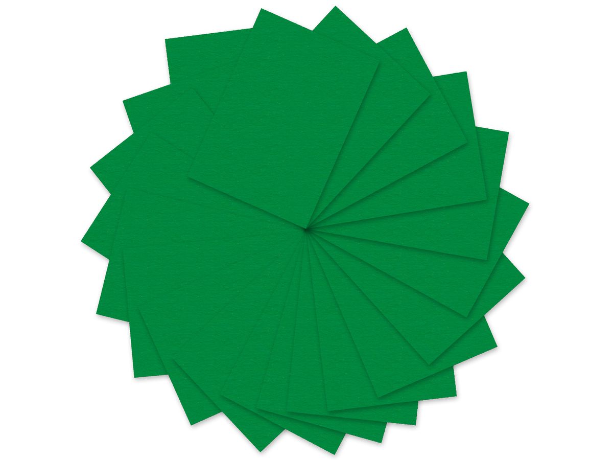 URSUS Papier à dessin couleur A4 2174659 130g, bleu/vert 100 feuilles (7612532004413)