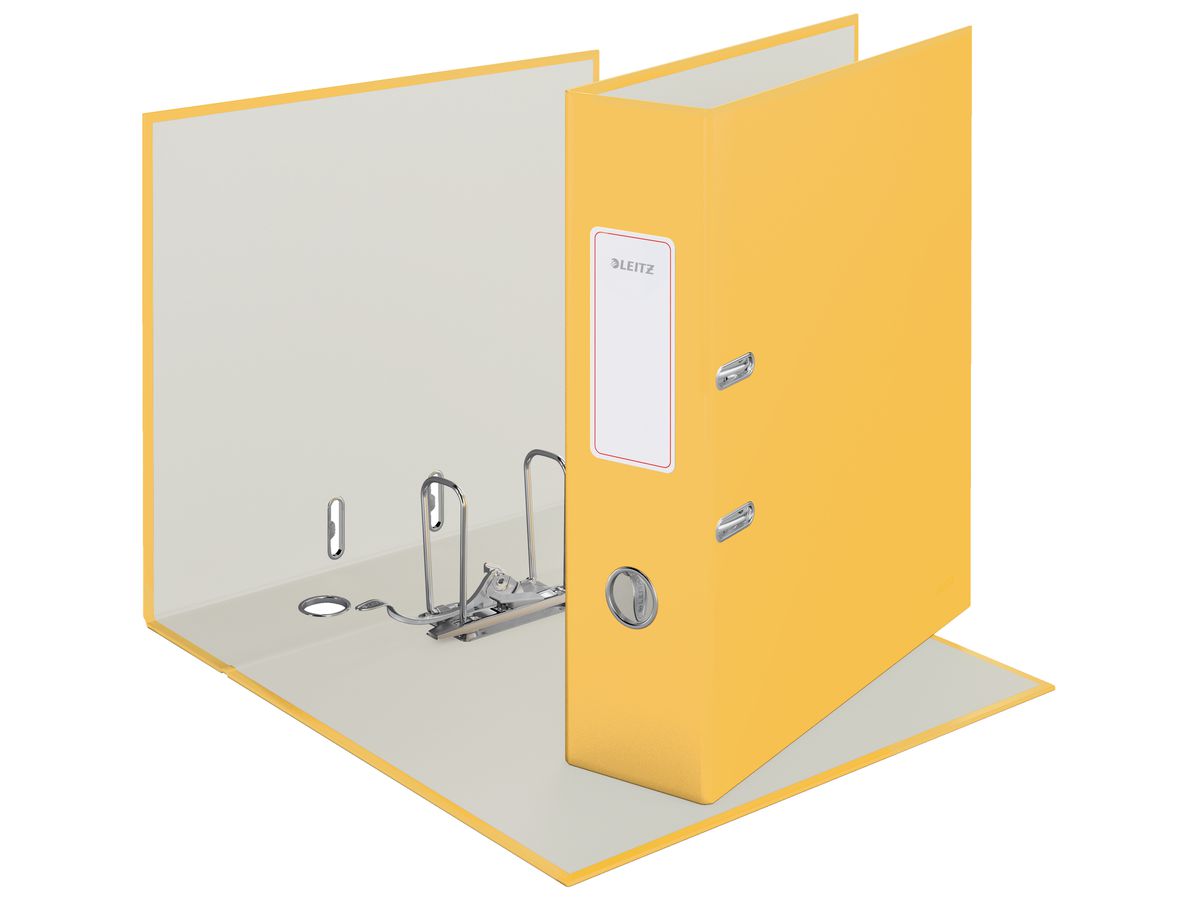 LEITZ Raccoglitore COSY 8cm 1061-00-19 giallo A4 (4002432125203)