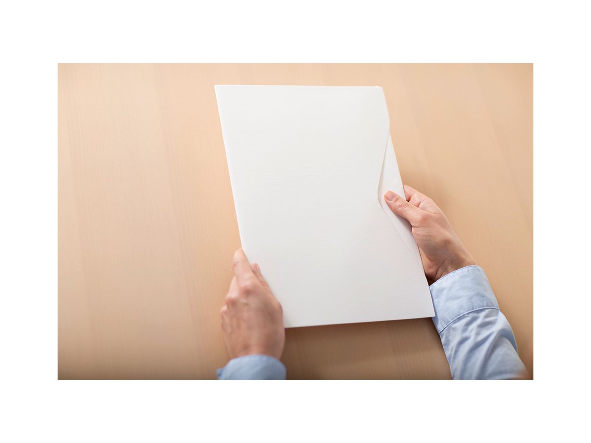 ELCO Cartella offerta A4 73689.1 270g, bianco 2 pezzi (7611722019343)