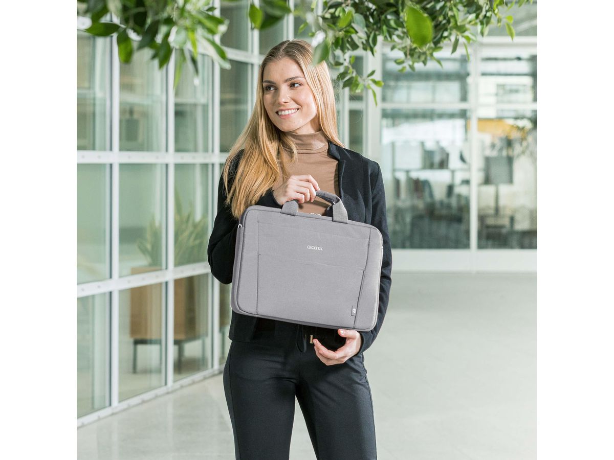 DICOTA Eco Slim Case BASE grey D31305-RPET for Unviversal 13-14.1 (7640186418805)