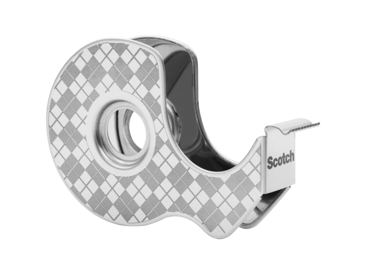 SCOTCH Dévidoir adhésif 19x13.9mm 123R EU inox (8887862980907)