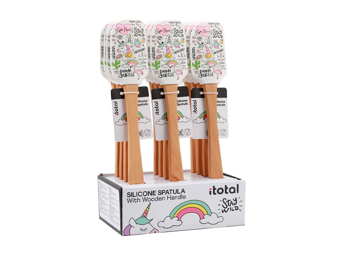 I-TOTAL Raschietto per pasta 32cm XL2772 Unicorn (8059037077433)