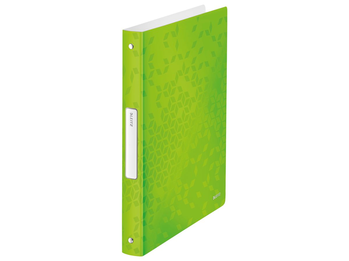 LEITZ Classeur à anneaux WOW PP A4 4258-00-54 vert 25mm (4002432123322)