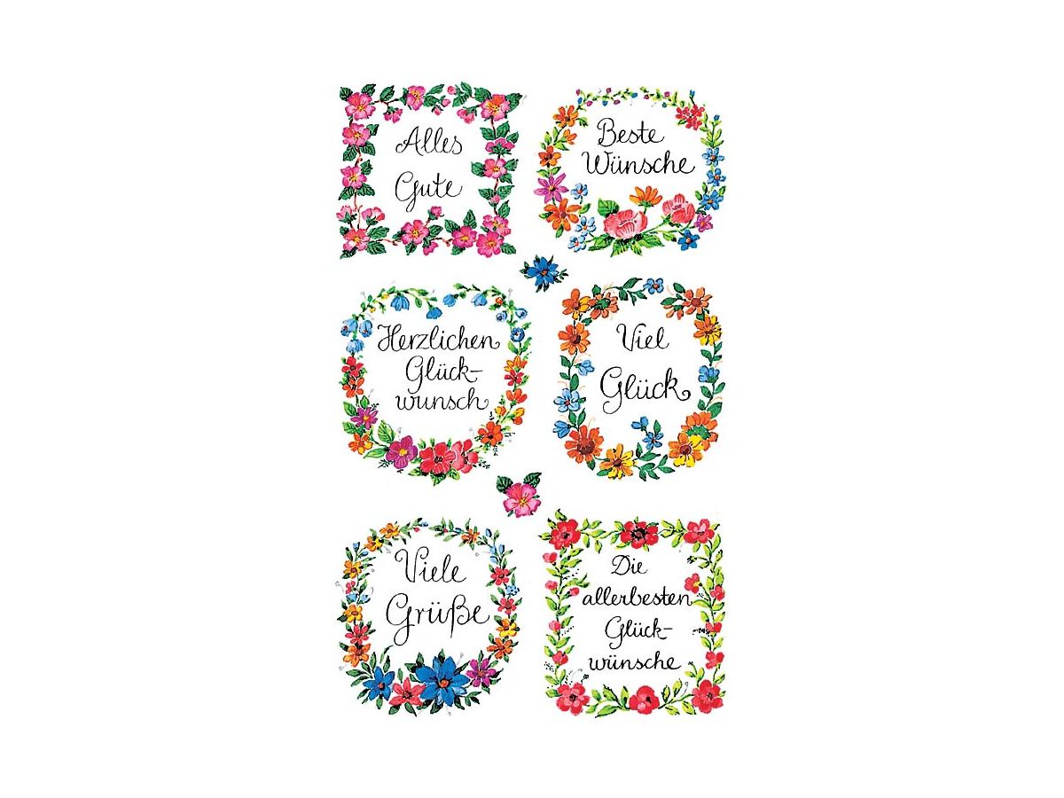 Z-DESIGN Sticker Creative 54216 sujet 2 pcs. (4004182542163)