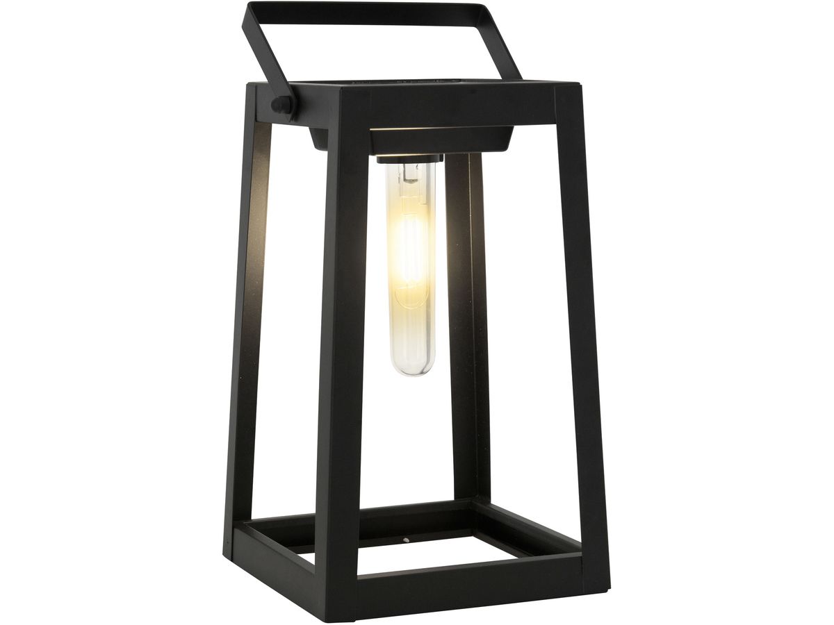 NÄVE Luce LED solare 25cm 18.5250222 nero (4003222879153)