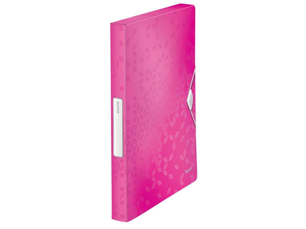 LEITZ Scatola archivio WOW PP 46290023 pink 250x330x37mm (4002432105922)