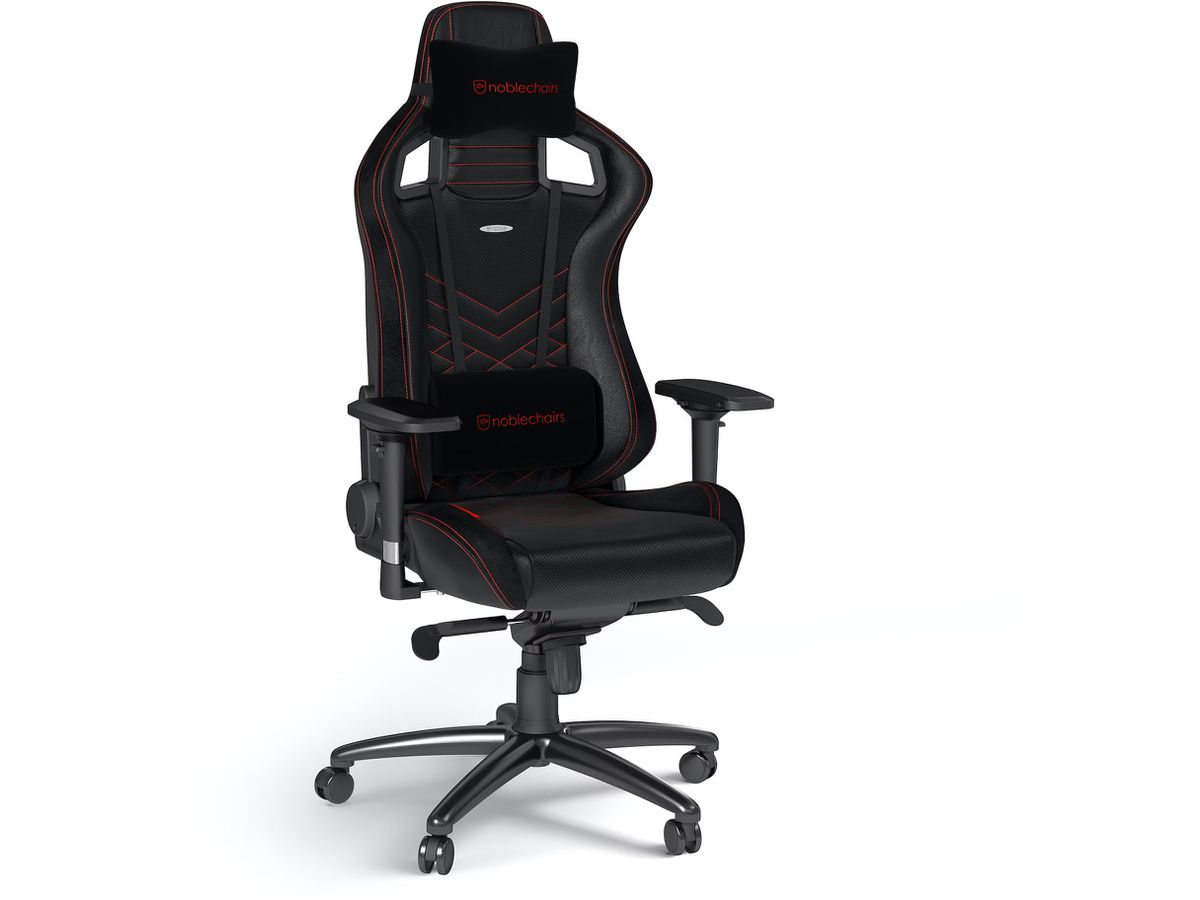 NOBLECHAIRS Chaise gaming EPIC NBL-PU-RED-002 noir/rouge (4250144800288)