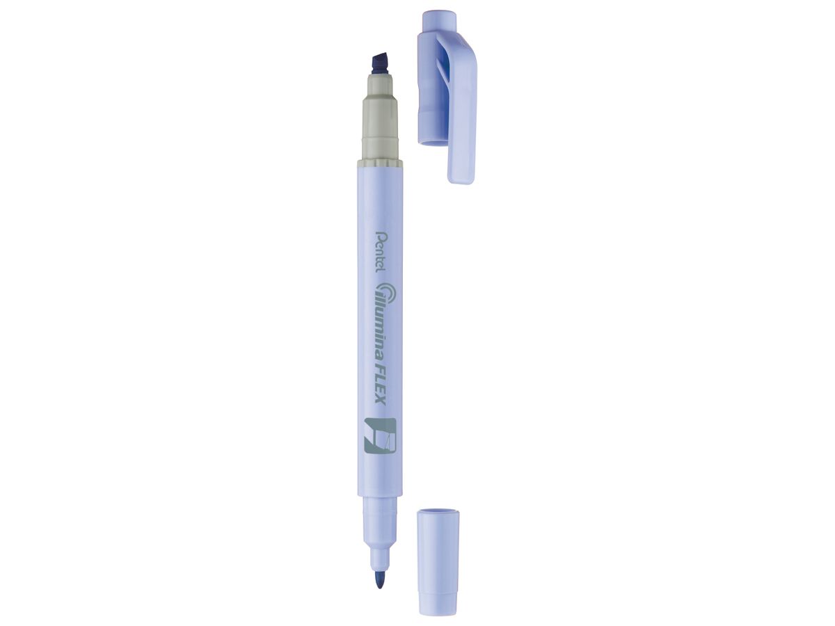 PENTEL Marker illumina FLEX SLW11P-CE blu pastello (4711577053752)