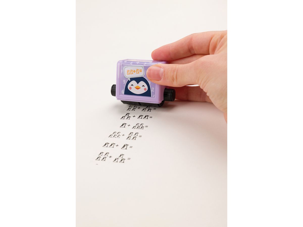 LITTLE DOTS Rally di calcolo timbro rullo 160ROLLSTEMP Addizione calculare, Simboli (9010835137032)
