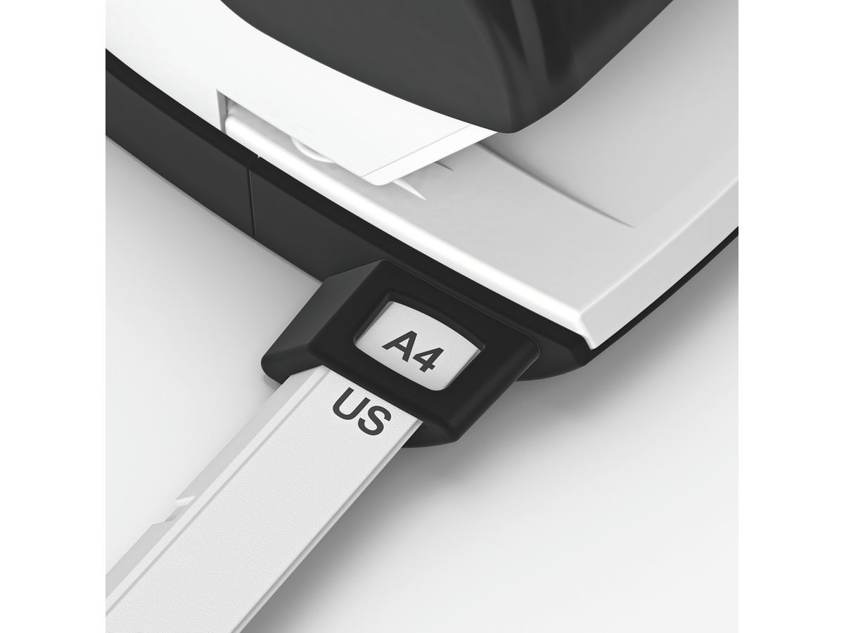 LEITZ Bürolocher NewNeXXt Metall 50060004 arktik weiss 30 Blatt (4002432107339)