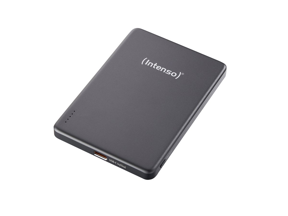 INTENSO Powerbank MW5000 5000 mAh 7344024 Magnetic Wireless grey (4034303036189)