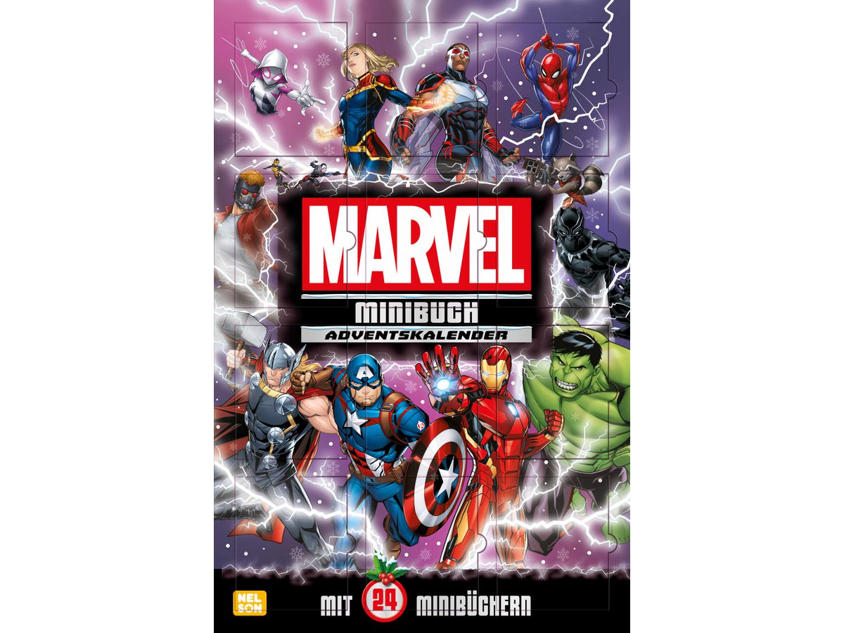 CARLSEN Calendrier de l'Avent 512331 Mini-livres Marvel (9783845123318)