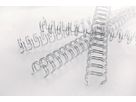 GBC Drahtbinderücken 11mm A4 RG810797 silber, 34 Ringe 100 Stück (5019577190385)