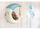 PARTYDECO Ballons 30cm SB14P3380006 Baby Boy, bleu 6 pièces (5904555046788)