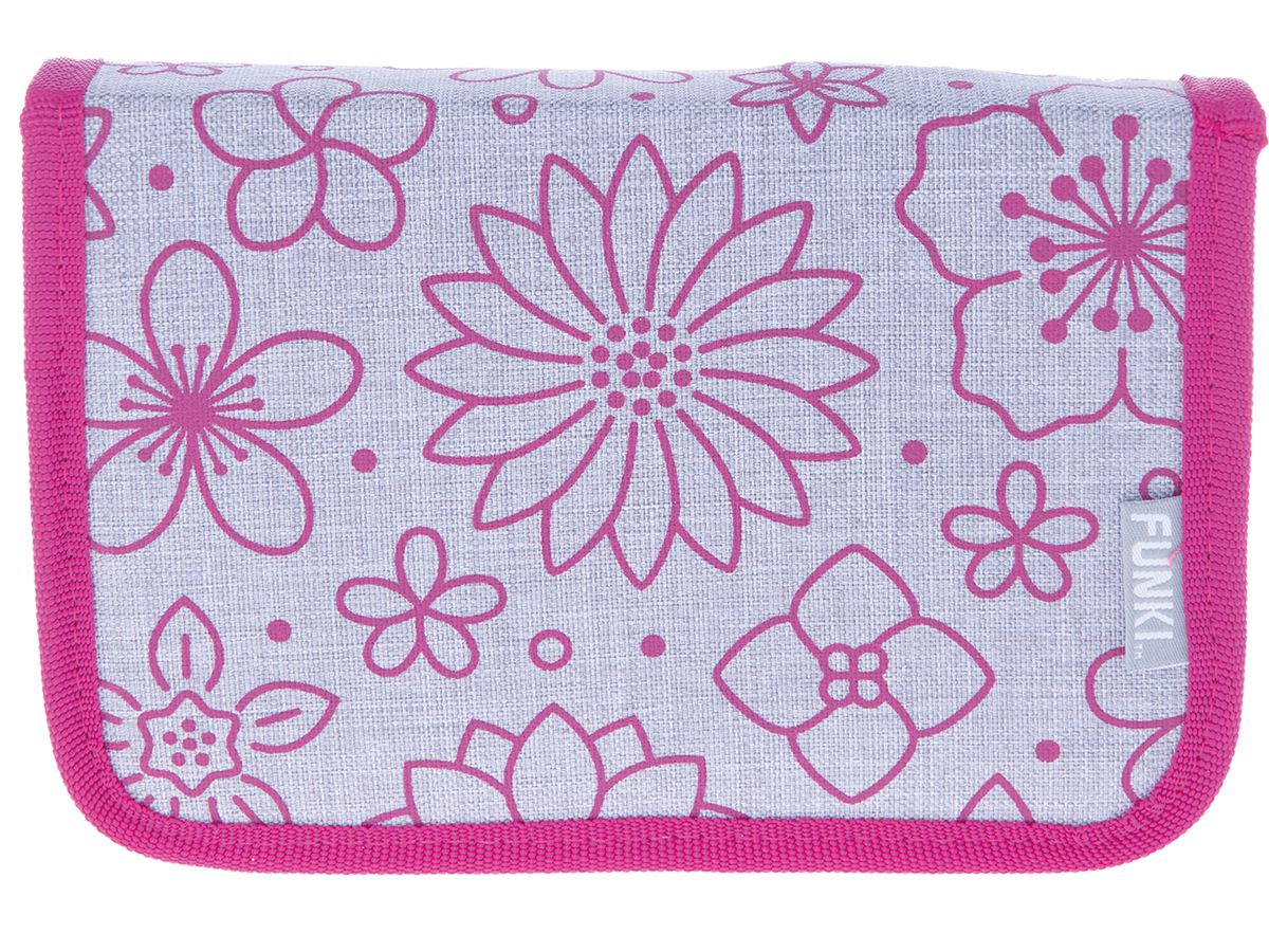 FUNKI Etui Pink Flowers 6012.007 pink 23x14x4cm (7611468084216)