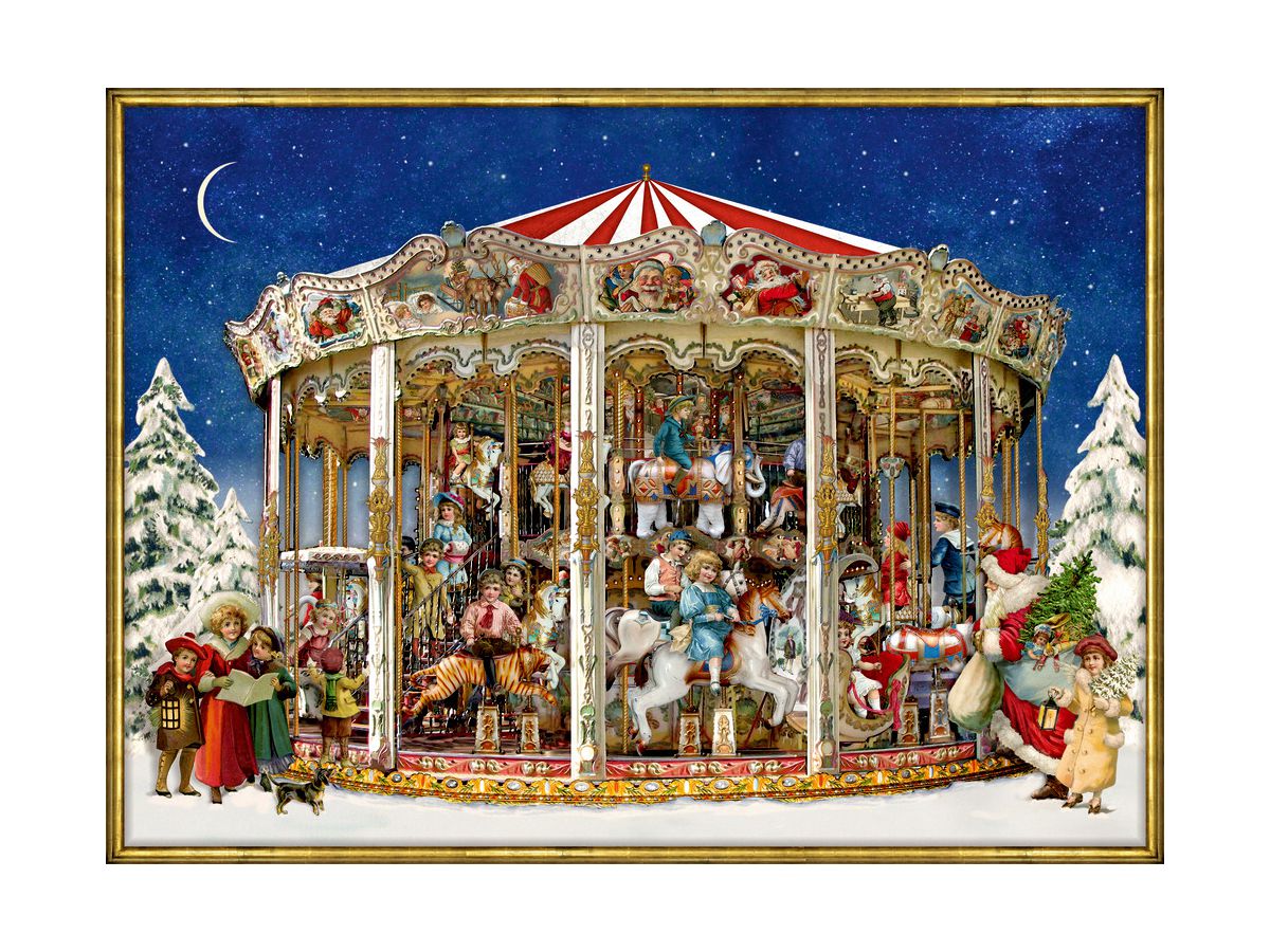 COPPENRATH Adventskalender Mini 85x60mm 94873 Fröhliche Weihnachten (4050003948737)