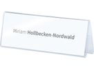 DEFLECTO Tischnamenschilder 48601 transparent A4 (0079916486017)