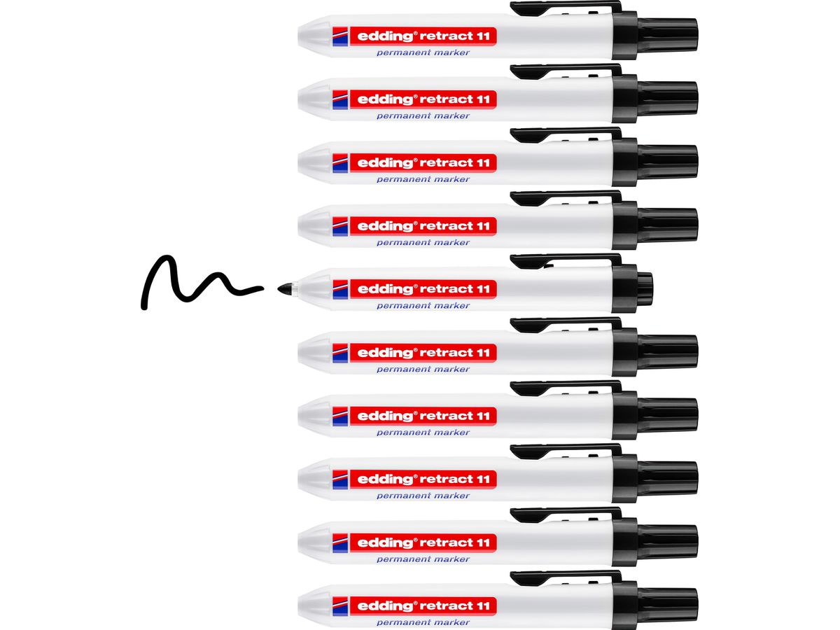 EDDING Permanent Marker 11 1,5-3mm 11-1 (4004764869503)