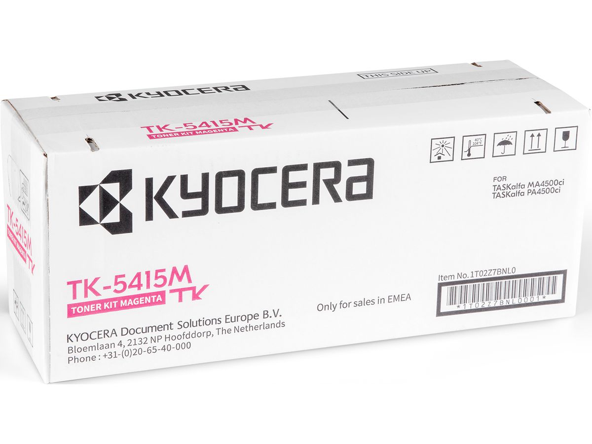 KYOCERA Cartouche toner magenta TK-5415M Taskalfa MA 4500ci 13'000 p. (0632983074022)
