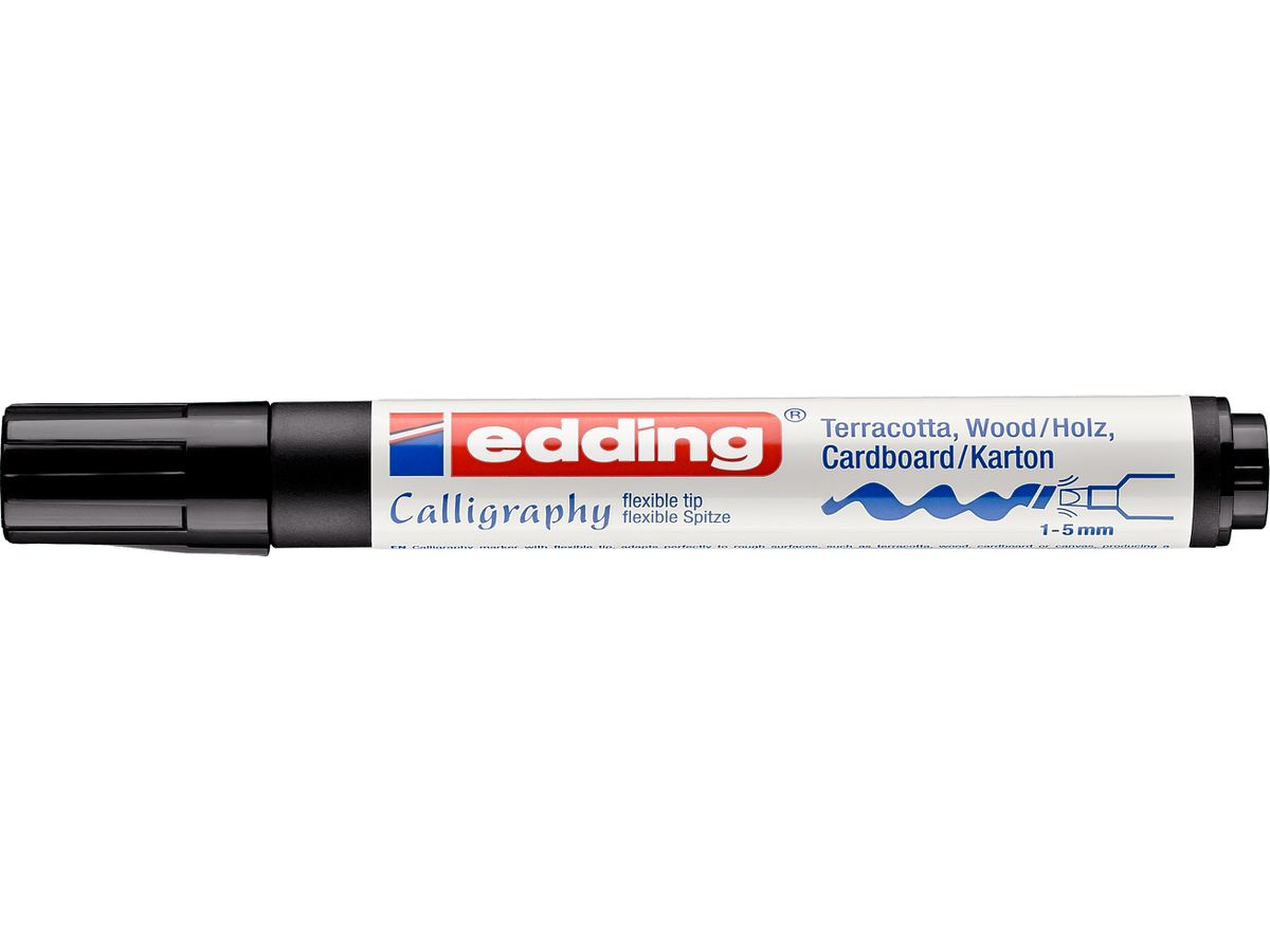 EDDING Permanent Marker 1455 1-5mm 1455-1 schwarz (4004764927104)
