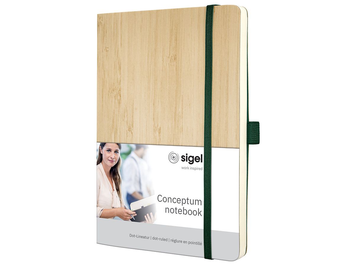 CONCEPTUM Notizbuch bamboo A5 CO671 punktkariert, 194 S., bunt (4004360798016)