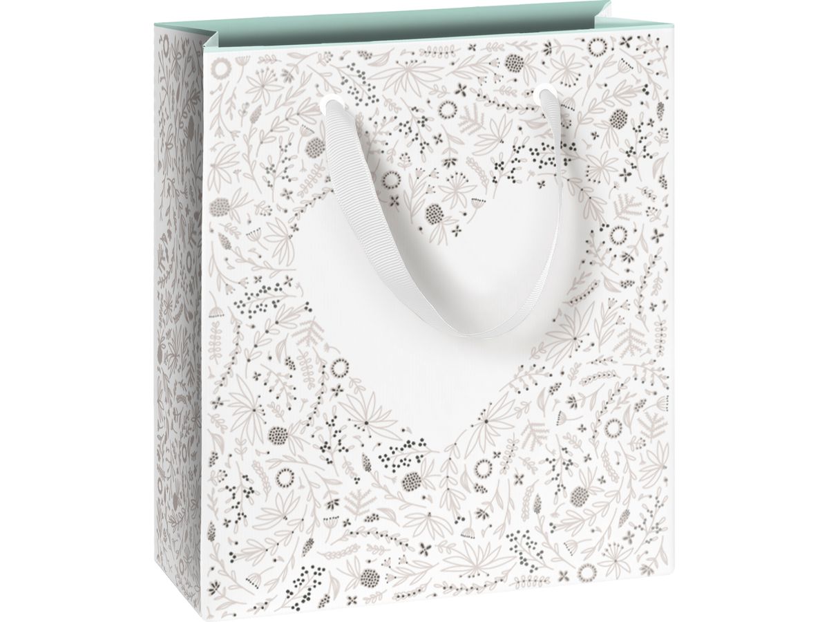 STEWO Geschenktasche Eldana 2543510051 weiss 18x21cm (7630050893012)