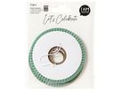 I AM CREATIVE Papier Laterne, mint, 10cm 6010.969 2 Stück (7611983208425)
