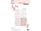 SIZZIX Stanzschablone 15.7x22x0.1cm CD157 Alphabet 52 Stück (8713943131268)