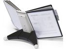 DURABLE Sistema di present. SHERPA 563222 grigio/nero, di 10 pannelli A4 (4005546503714)