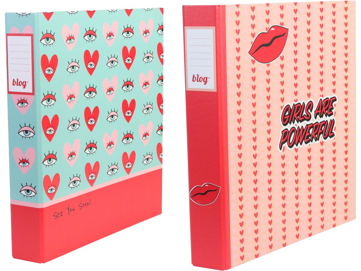 ANCOR Class. ad anelli Girl Power 112887 colorato 2 Ring A4 (5604730112887)