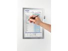 DURABLE Magnetic Note DURAFRAME A4 498923 metallic silver (4005546989686)